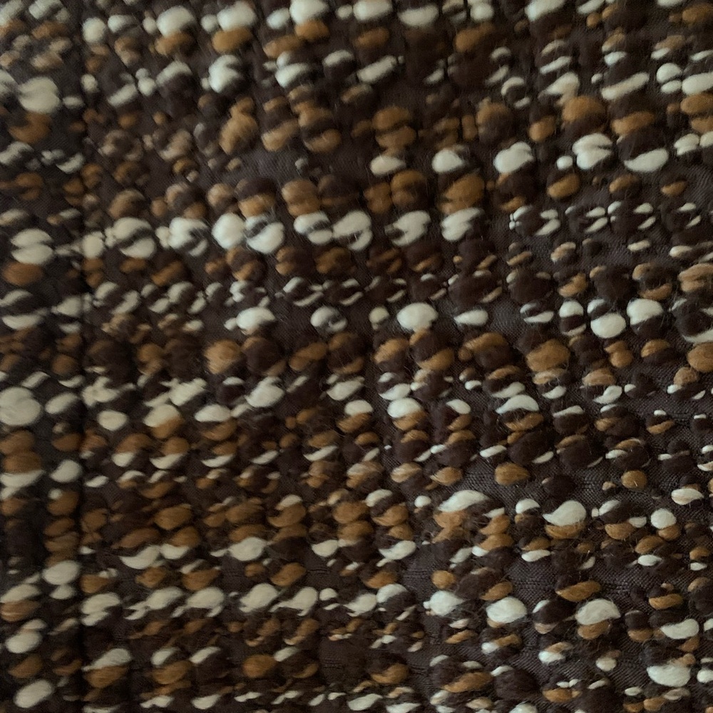 Worth Brown and Buff Tweed Jacket with Fringe Detail - Picture 7 of 10